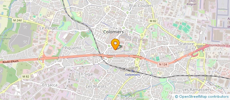 localisation de l'entreprise COLLEGE VOLTAIRE à COLOMIERS
