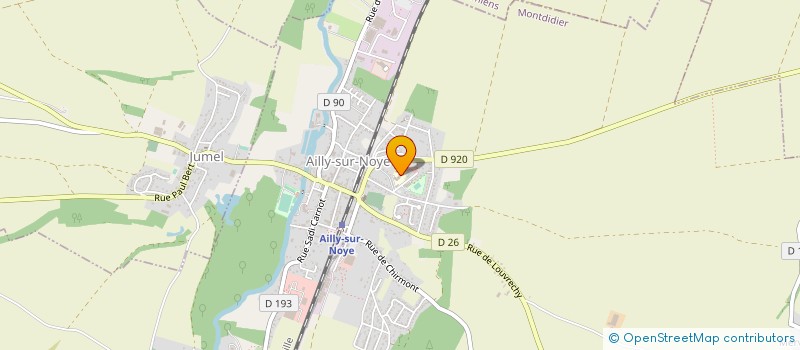 localisation de l'entreprise COLLEGE WILLIAM HENRI CLASSEN à AILLY-SUR-NOYE