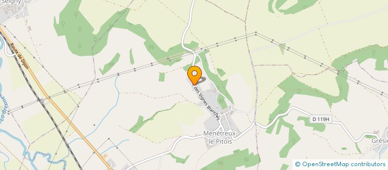 localisation de l'entreprise COLLEGES EN CHOEUR  DIJON