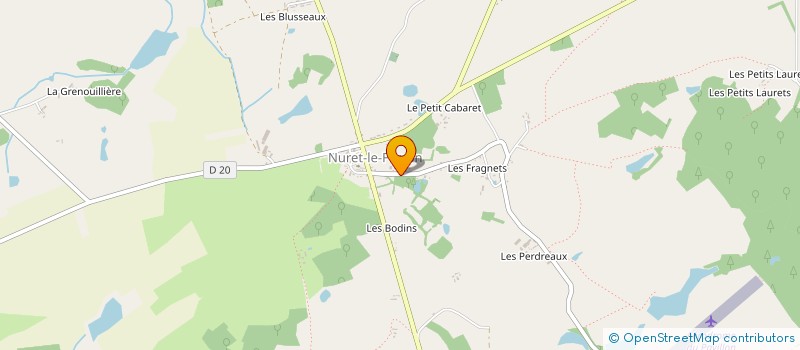 localisation de l'entreprise COLLEGIALE DES NEBILONS VILLAGE à RIVARENNES