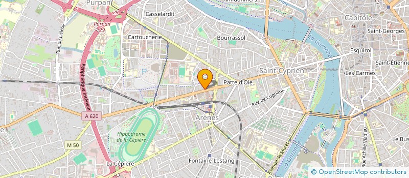 localisation de l'entreprise COLLEGIUM DELLA PIETA  TOULOUSE