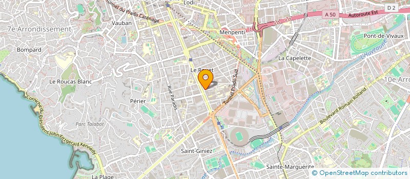 localisation de l'entreprise COLLEL BET YOSSEF AURY à MARSEILLE