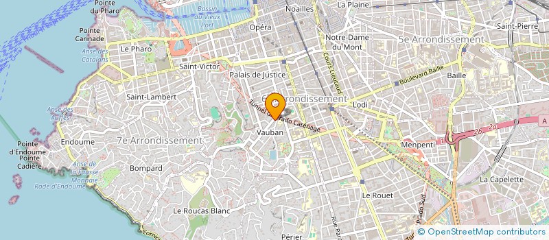 localisation de l'entreprise COLLEL MISHPATIM YECHARIM à MARSEILLE
