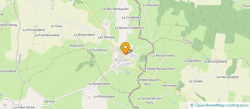 localisation de l'entreprise COLLERAIS MACONNERIE  LUITRE-DOMPIERRE