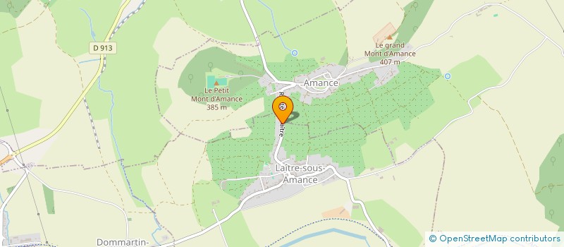 localisation de l'entreprise COLLERICO  LAITRE-SOUS-AMANCE