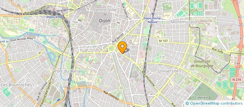 localisation de l'entreprise COLLET à DIJON