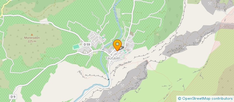 localisation de l'entreprise COLLET  TAUTAVEL