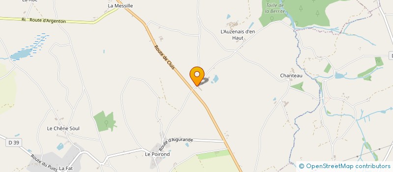 localisation de l'entreprise COLLET à MONTCHEVRIER