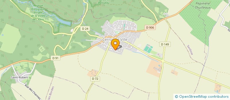 localisation de l'entreprise COLLET  CERNAY-LA-VILLE