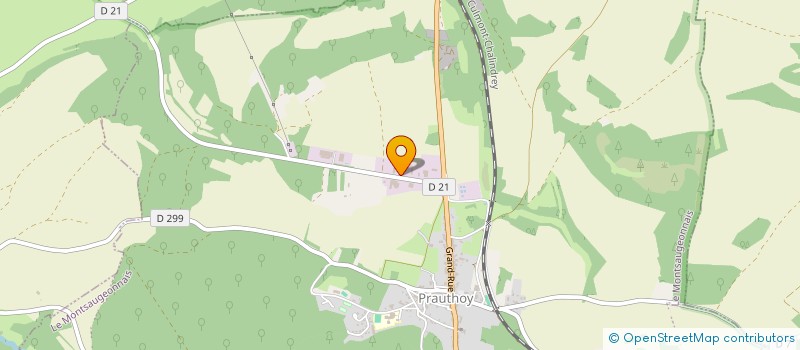 localisation de l'entreprise COLLET-AMBLARD PMS - CA-PMS à LE MONTSAUGEONNAIS