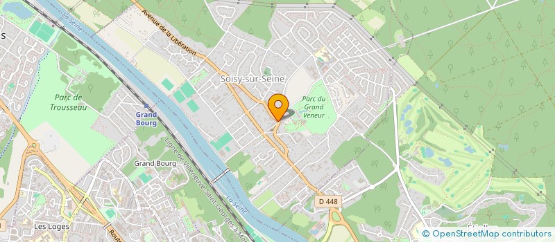 localisation de l'entreprise COLLET ET CIE à SOISY-SUR-SEINE