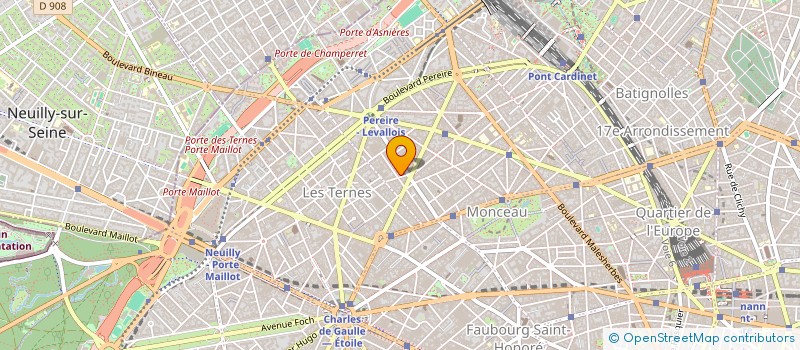 localisation de l'entreprise COLLET GRENIER à PARIS