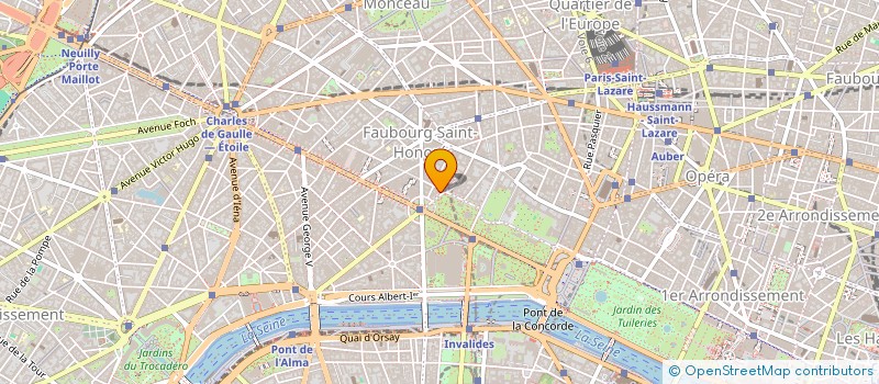 localisation de l'entreprise COLLET HOLDING  PARIS