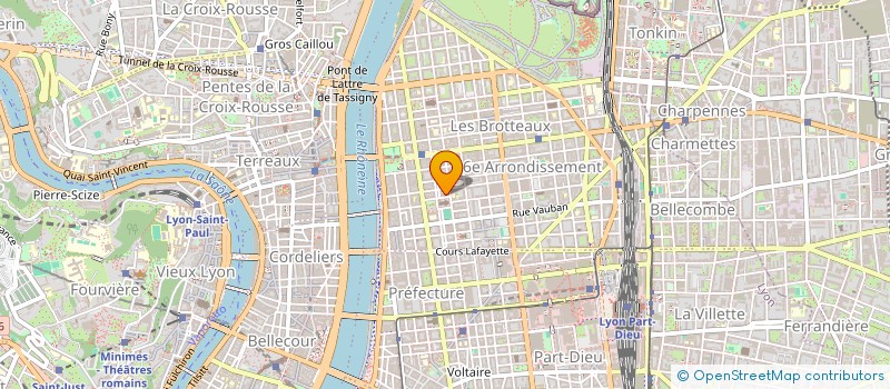 localisation de l'entreprise COLLET ROMAIN LMNP  LYON