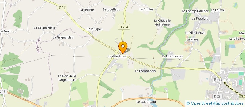 localisation de l'entreprise COLLET TRUMEL  SAINT-POTAN