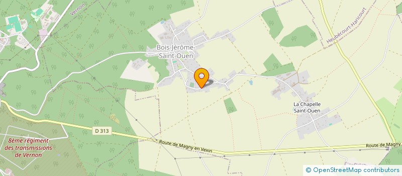 localisation de l'entreprise COLLETTE  BOIS-JEROME-SAINT-OUEN