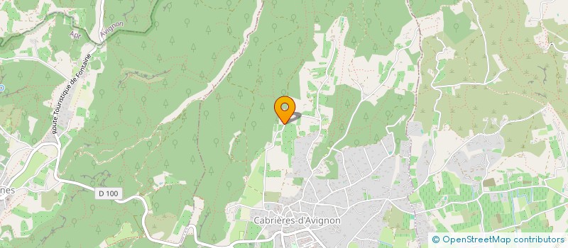 localisation de l'entreprise COLLI AND CO  CABRIERES-D'AVIGNON