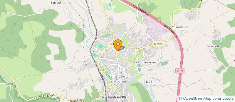 localisation de l'entreprise COLLIER-MARQUEZ  SAINT-CHELY-D'APCHER