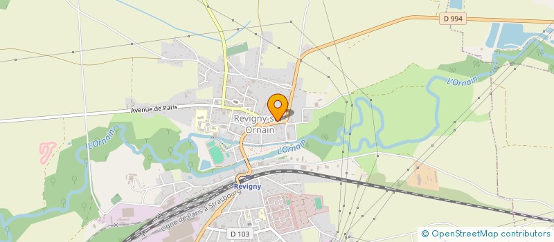 localisation de l'entreprise COLLIERE à REVIGNY-SUR-ORNAIN