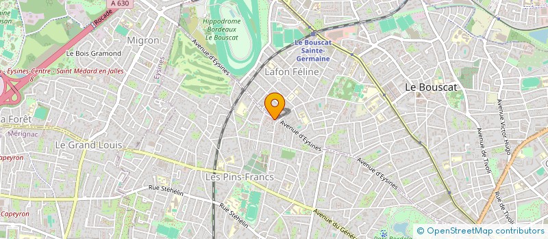 localisation de l'entreprise COLLIGNON 12  BORDEAUX