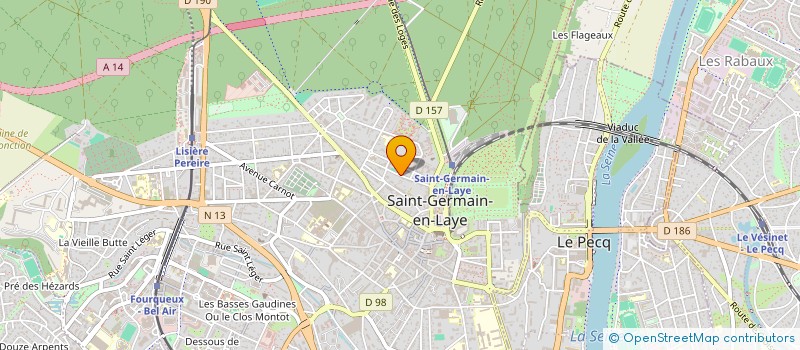 localisation de l'entreprise COLLIGNON 4  SAINT-GERMAIN-EN-LAYE