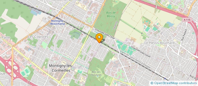 localisation de l'entreprise COLLIGNON REAL ESTATES  MONTIGNY-LES-CORMEILLES