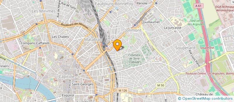localisation de l'entreprise COLLIMATEUR  TOULOUSE