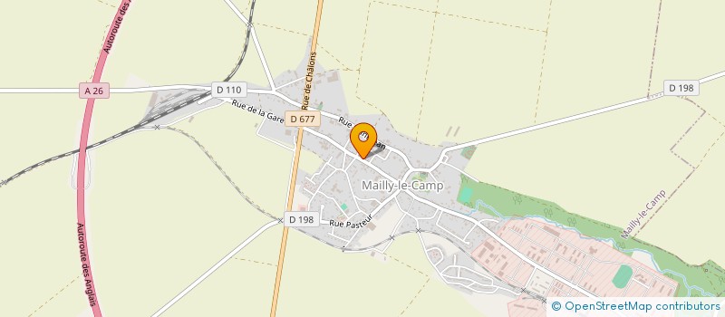 localisation de l'entreprise COLLIN à MAILLY-LE-CAMP