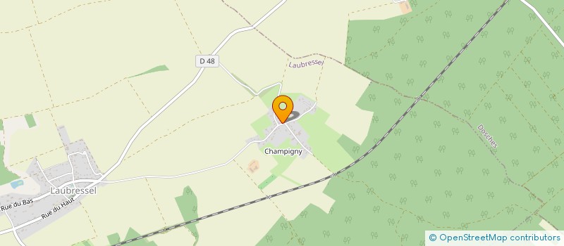 localisation de l'entreprise COLLIN  LAUBRESSEL