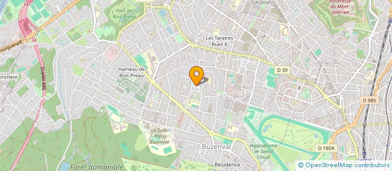 localisation de l'entreprise COLLIN CONSULTING à RUEIL-MALMAISON