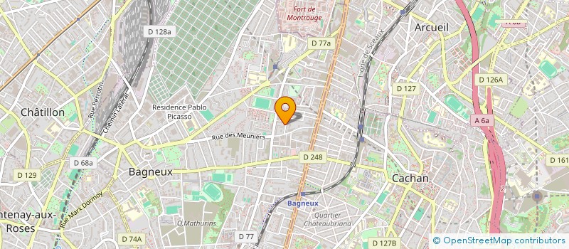localisation de l'entreprise COLLIN GROUP à BAGNEUX