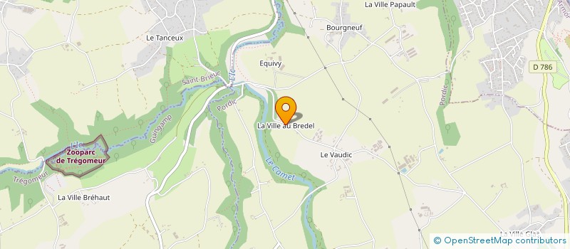 localisation de l'entreprise COLLIN TP à PORDIC