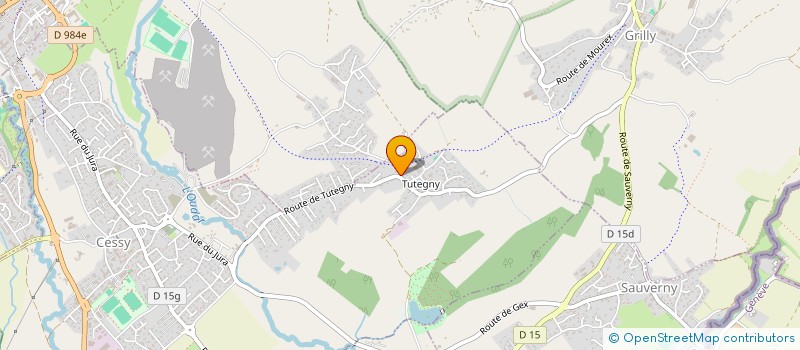 localisation de l'entreprise COLLINE  CESSY