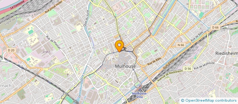 localisation de l'entreprise COLLINE DE BENKEN  MULHOUSE