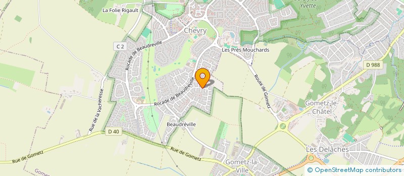 localisation de l'entreprise COLLINE TECH à GIF-SUR-YVETTE