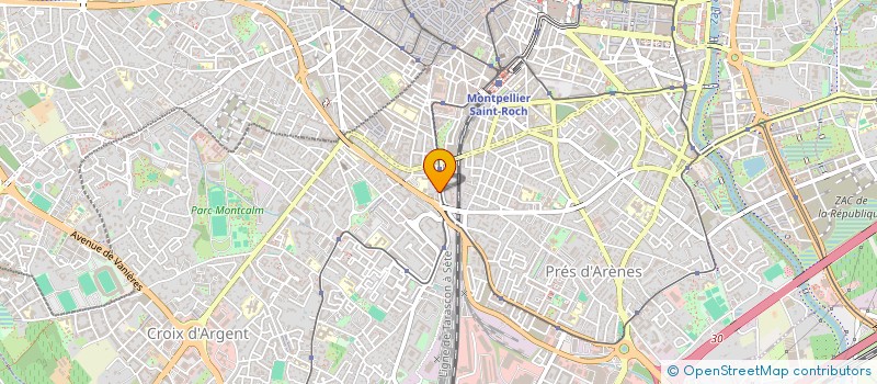 localisation de l'entreprise COLLINES à MONTPELLIER