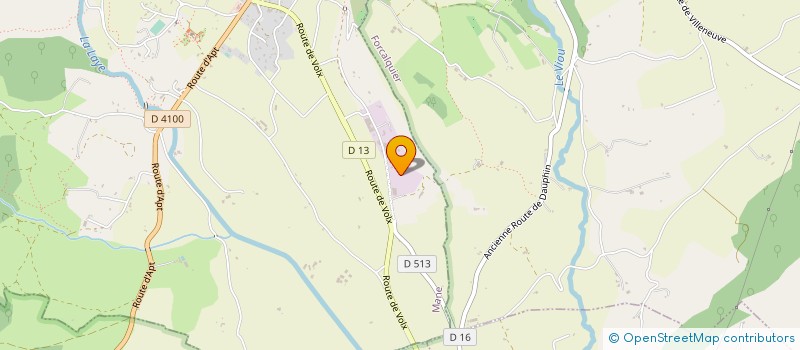 localisation de l'entreprise COLLINES DE PROVENCE  MANE