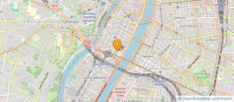 localisation de l'entreprise COLLINES ET PRESQU'ILE SERVICES  LYON