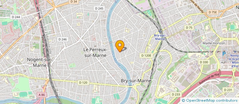 localisation de l'entreprise COLLINET CONSEIL  BRY-SUR-MARNE