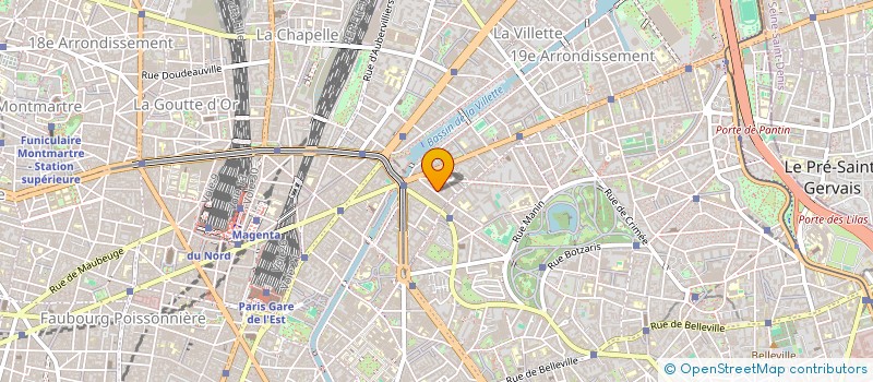 localisation de l'entreprise COLLING & CIE  PARIS