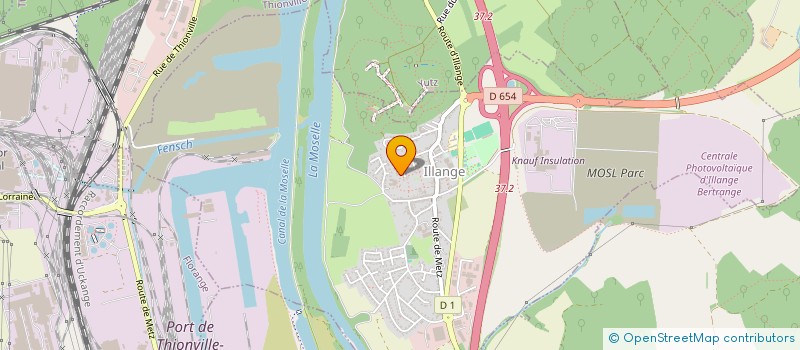 localisation de l'entreprise COLLINS  ILLANGE