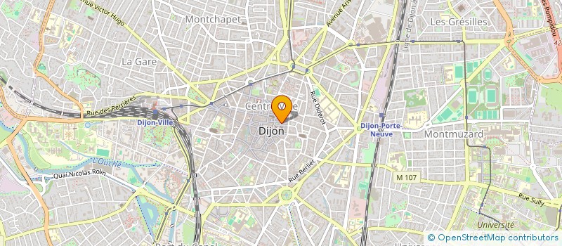 localisation de l'entreprise COLLINS AV à DIJON