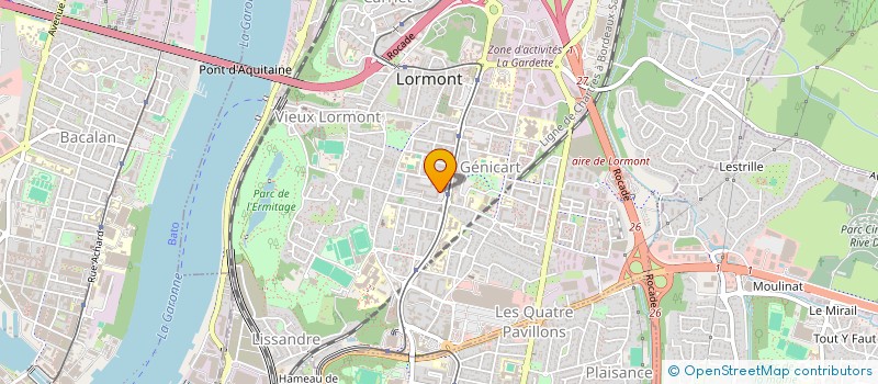 localisation de l'entreprise COLLINS ECLAT à LORMONT
