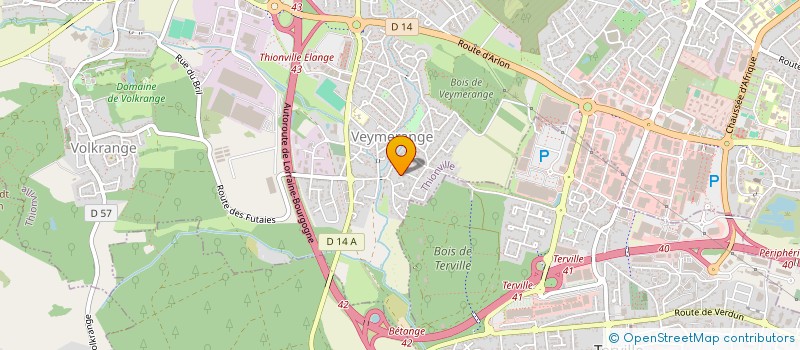 localisation de l'entreprise COLLIS QUIETA à THIONVILLE