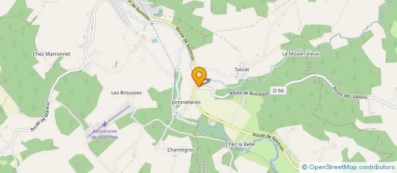 localisation de l'entreprise COLLOC  LUSSAS ET NONTRONNEAU