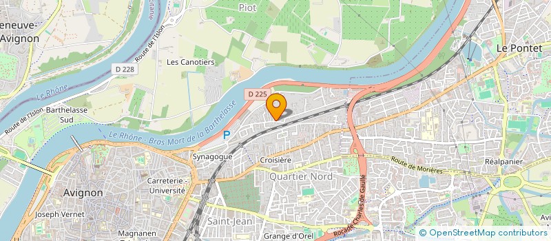 localisation de l'entreprise COLLOC  AVIGNON