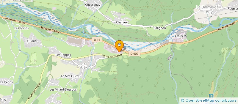 localisation de l'entreprise COLLOMB CAPITAL INVESTISSEMENT - CCI  ALEX