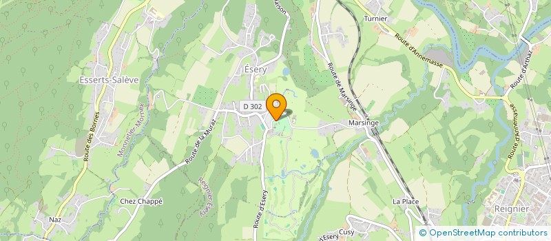 localisation de l'entreprise COLLOMB D'ARCINE à REIGNIER-ESERY