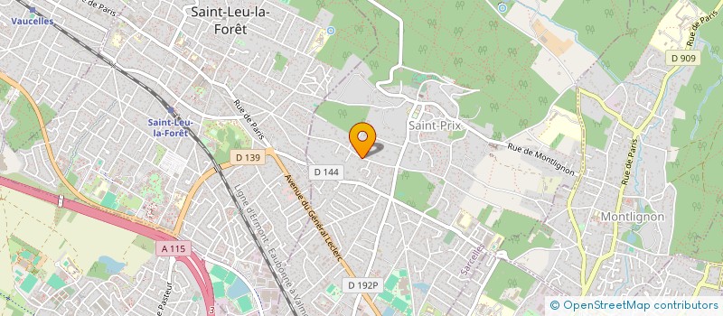 localisation de l'entreprise COLLOMBET IMMO à SAINT-PRIX