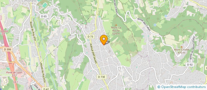 localisation de l'entreprise COLLONGES INVESTISSEMENTS  SAINT DIDIER AU MONT D'OR